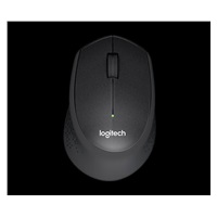BAZAR - Logitech Wireless Mouse M330 Silent Plus, black, poškozený obal