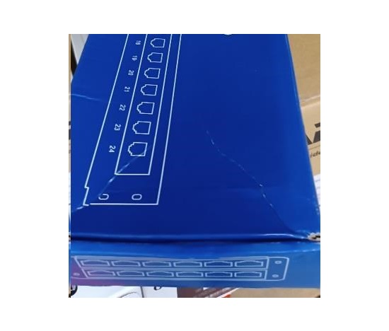 BAZAR - LYNX Patch panel, 19'', 24 portů, 1U, Cat5e/6/6A/7, neosazený, stíněný, vyvazovák, černý - POŠKOZENÝ OBAL