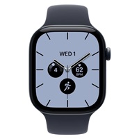 Apple Watch Series 12 GPS + Cellular 42mm Night Blue Ceramic Case with Navy Blue Sport Band - S/M