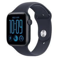Apple Watch SE 3 GPS + Cellular 40mm Midnight Aluminium Case with Navy Blue Sport Band - S/M
