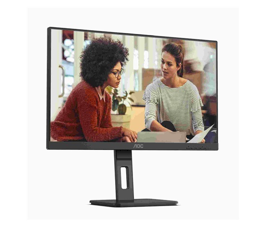 BAZAR - AOC MT IPS LCD WLED 27" 27E3QAF - IPS panel, 1920x1080, D-Sub, HDMI, DP, repro, pivot - Po opravě (Komplet)