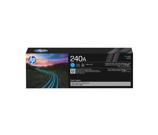 HP 240A Cyan Original LaserJet Toner Cartridge (2,000 pages)