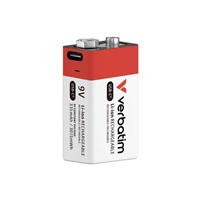 VERBATIM Nabíjecí baterie 9V USB-C 1-Pack 335 mAh