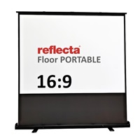 Reflecta Floor PORTABLE 182x200cm (16:9, 80"/ 177x99cm) plátno přenosné na podlahu