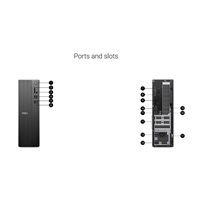 BAZAR - DELL PC Pro Slim Essential QVS1260/180W/U5-225/16GB/1TSSD/Intel UHD/WLAN/Kb/Mouse/W11 Pro/3Y PS NBD - Poškozený
