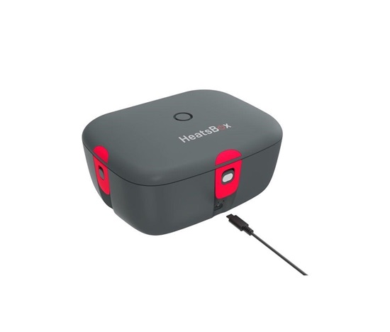 BAZAR - Faitron HeatsBox GO chytrý vyhřívaný obědový box na baterii - Poškozený obal (Komplet)