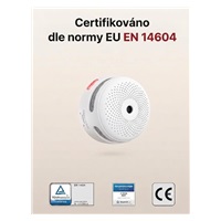 BAZAR - X-Sense XS01-WX Wi-fi detektor kouře s aplikací a vyměnitelnou baterií - Poškozený obal (Komplet)