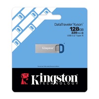 Kingston Flash Disk 128GB USB3.2 Gen 1 DataTraveler Kyson, R:220MB/s