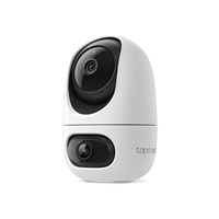 TP-Link Tapo C245D domácí-indoor duální otočná kamera (2x 3MP, 2K 1296p, IR 12m, WiFi, micro SD card)