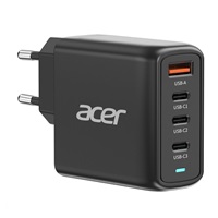 BAZAR - ACER Adapter 100W PD GaN charger,USB-C,USB-A,EU plug,Black - Poškozený obal (Komplet)