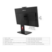 BAZAR - LENOVO LCD T27QD-4v - 27",IPS,16:9,2560x1440,300cd/m2,1500:1,4ms(,HDMI,DP,USB Hub,USB-C,RJ45,Pivot - pošk. obal