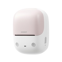 BAZAR - Niimbot Tiskárna štítků B2, růžová + role štítků 230 ks - Poškozený obal (Komplet)