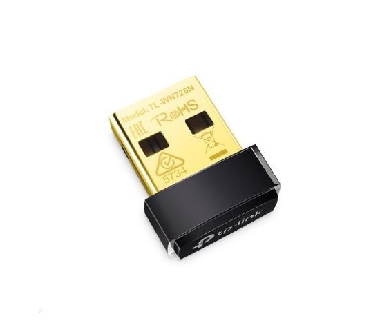 TP-Link TL-WN725N USB adapter v4.0 (P/N:0100001727) (N150, 2,4GHz, USB2.0)