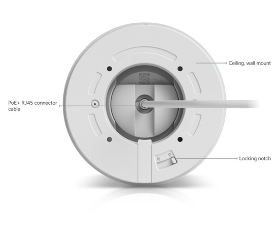 UBNT G6 Edge Turret, UniFi Protect 8MP IP kamera