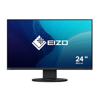 EIZO MT 24" EV2400R-BK FlexScan, IPS, 1920x1200, 350nit, 1300:1, 5ms, DisplayPort, HDMI, USB, Repro, Černý