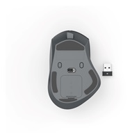 Hama Ergo myš "WM-900" pro více zařízení, bezdrátová/BT, LED, černá