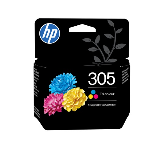 HP 305 Tri-color Original Ink Cartridge (100 pages)
