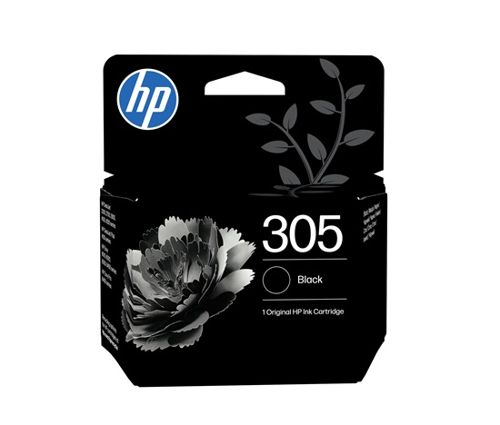 HP 305 Black Original Ink Cartridge (120 pages)