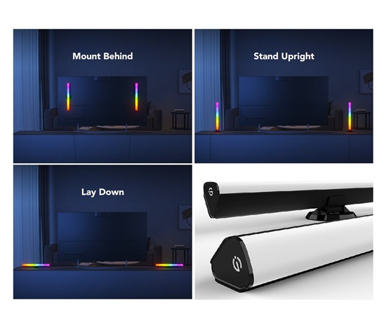 Govee SMART LED RGBIC Panel 38cm pro TV 43-75" - 2ks
