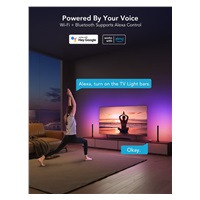 Govee SMART LED RGBIC Panel 38cm pro TV 43-75" - 2ks