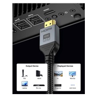 PremiumCord Kabel Ultra HD HDMI 2.2 16K@60Hz, 8K@240Hz, 4K@480Hz, pozlacený, 1,5m