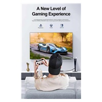 PremiumCord Ultra High Speed HDMI 2.1 optický fiber kabel, 8K@60Hz, pozlacený, 25m