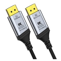 PremiumCord Kabel DisplayPort 1.4 8K optický M/M, pozlacený, 20m