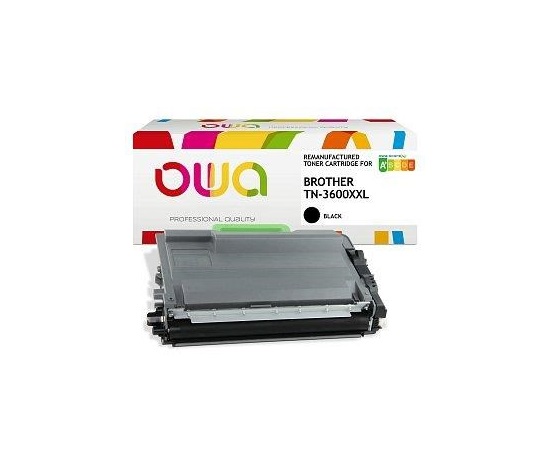 BAZAR - OWA Armor toner pro Brother HL-L5210 černý, 11.000 str., komp.s TN3600XXL -Poškozený obal