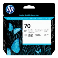 Głowica HP No. 70 Photo Black and Light Grey  do DJ Z2100, C9407A