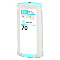 Wkład atramentowy HP No. 70 Light Cyan  do DJ Z2100, 130ml, C9390A