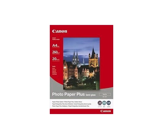 Papier Canon Photo Paper Plus semi-glossy, 20 ark. SG201A3+