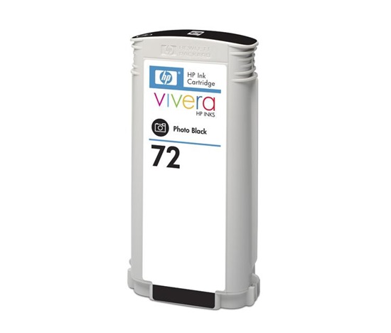 Wkład atramentowy HP No. 72 Photo Black Ink Cartridge dla DJ T1100, 130ml, C9370A
