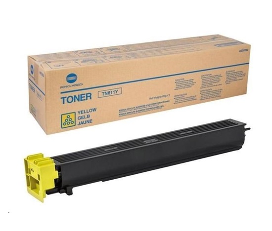 Minolta Toner Yellow TN611 do bizhub C550