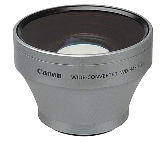 Canon WD-H43 konwerter szerokokątny do HV 20
