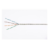 UTP kabel LYNX, Cat5E, licna(lanko), PVC, Dca, šedá, 305m