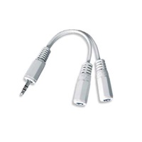 GEMBIRD Kabel audio 3,5mm Jack - 2x 3,5mm Jack (M/F, stereo)