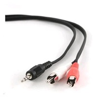 GEMBIRD Kabel audio 3,5mm Jack - RCA (2x Cinch) 1,5m (M/M, stereo)
