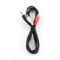 GEMBIRD Kabel audio 3,5mm Jack - RCA (2x Cinch) 1,5m (M/M, stereo)