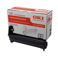 Oki czarny bęben do C5850/C5950/MC560 (20K) black