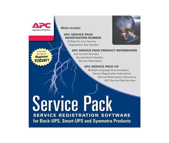 APC 1 Year Service Pack Extended Warranty (for New product purchases), SP-03 - obálka