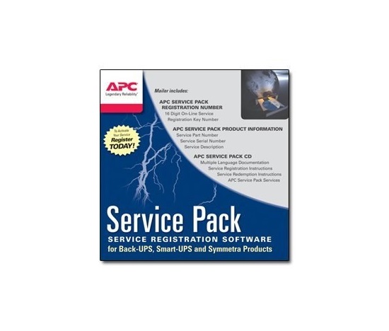 APC 1 Year Service Pack Extended Warranty (for New product purchases), SP-04 - obálka