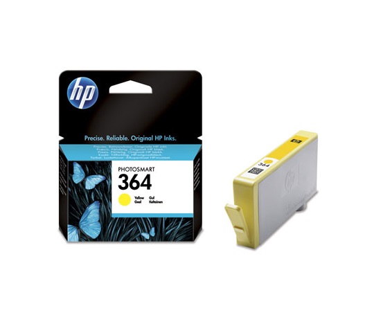 Wkład atramentowy HP Ink Yellow No. 364 do HP D5460, CB320EE