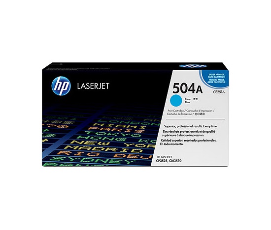 HP Toner Cart Cyan do HP CLJ CP3525, CE251A