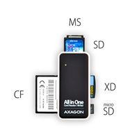 AXAGO - CRE-X1 zewnętrzny mini czytnik 5-slot ALL-IN-ONE