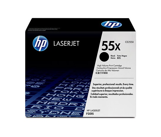 Toner HP do LJ P3015 CE255X