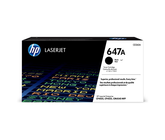HP Toner Cart Black do HP CLJ CP4025/4525, CE260A
