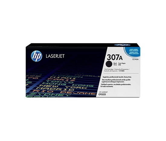 HP Toner Cart Black do HP CLJ CP5225, CE740A
