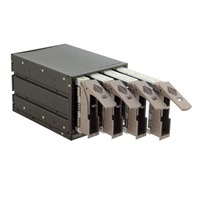 CHIEFTEC interní box 3x 5,25" pro 4x SAS/SATA HDD,černý, hot-swap, ALU