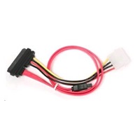 GEMBIRD Kabel SATA 15cm (1x 5,25"/1x SATA)