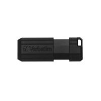 VERBATIM USB Flash Disk Store ‘n‘ Go PinStripe 8GB - Black